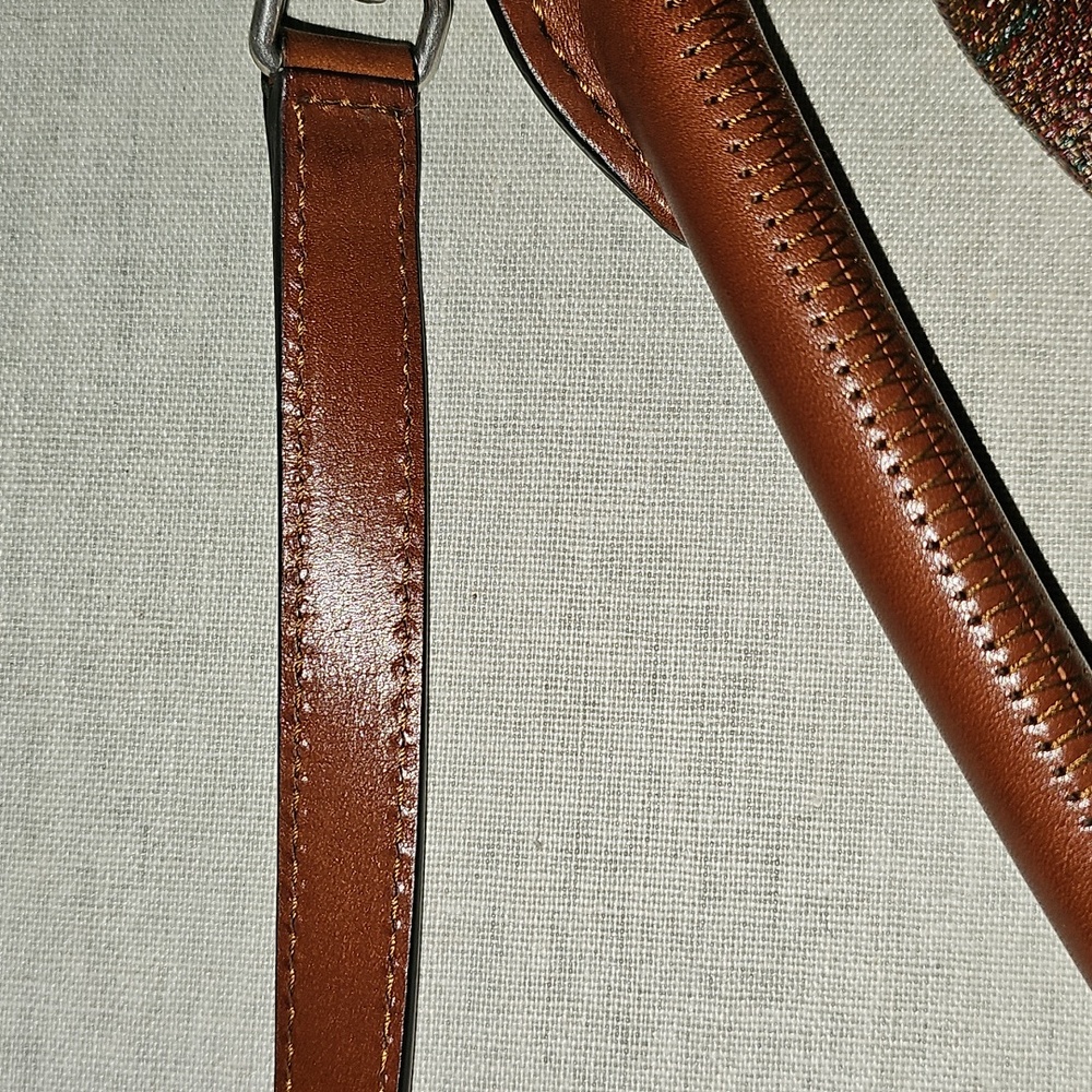 Etro Brown Crossbody Bag with Paisley Design - Picture 12 of 12